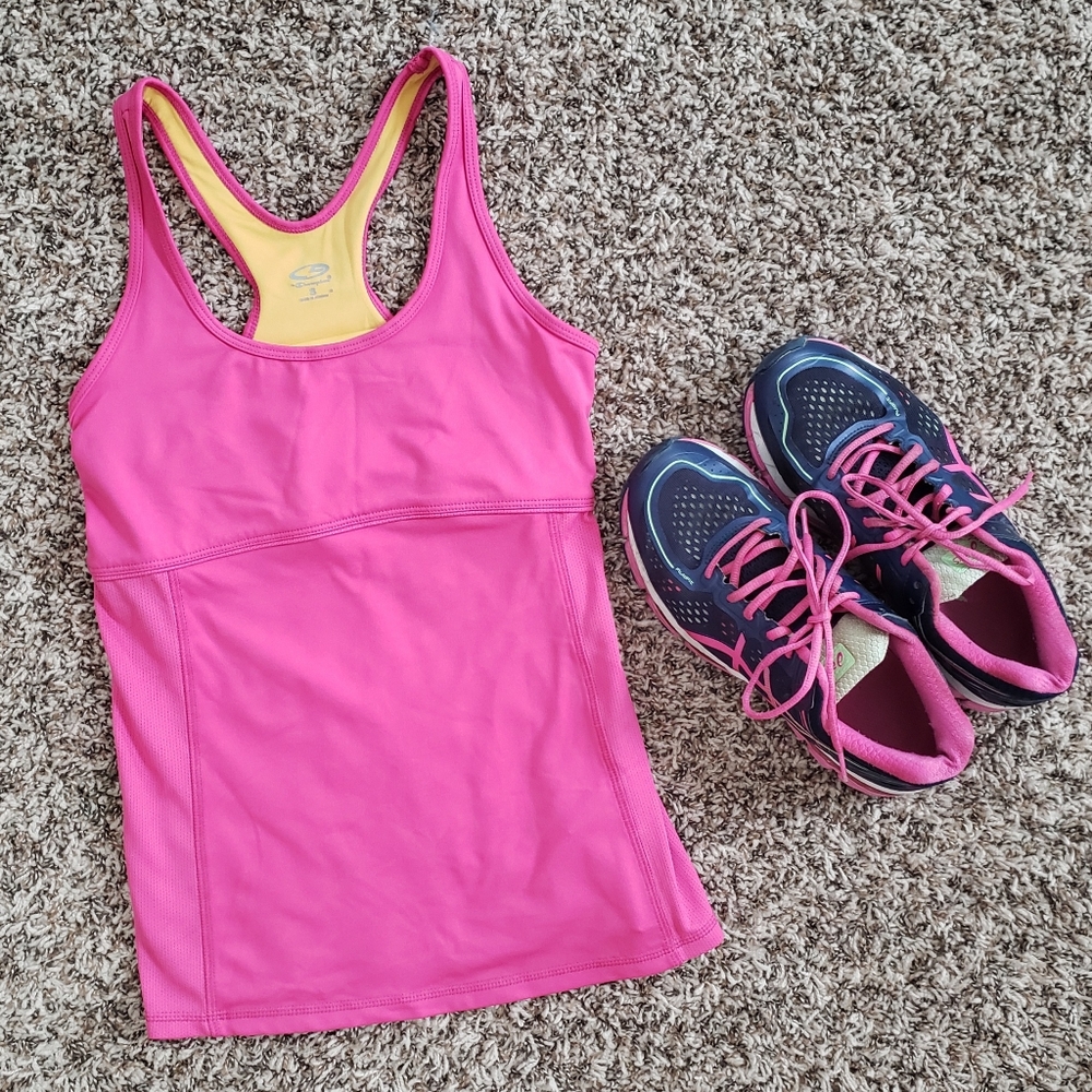 Sports Tank with Built-In Bra